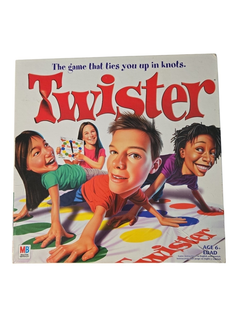 Twister Classic Party Game - Hasbro Milton Bradley - Multicolor